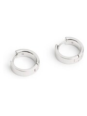 COACH Silver Tone Pavé Earrings - Image 2 of 3