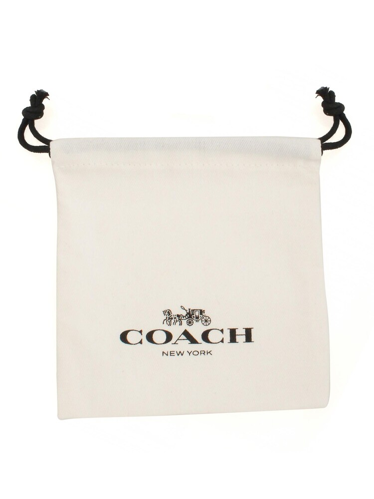 COACH Gold Tone Signature Pavé Tea Rose Slider Bracelet - Image 3 of 3