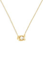 COACH Gold Tone Signature Pearl jewellery Set - Image 2 of 4