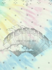 COACH Watercolor Tie Dye Print White Bandana - Image 4 of 4