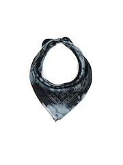 COACH Blue Heritage Tie Dye Print Silk Bandana - Image 1 of 4