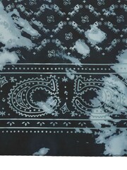 COACH Blue Heritage Tie Dye Print Silk Bandana - Image 4 of 4