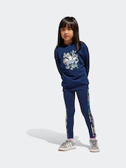 adidas Originals Blue Liberty London Floral Tracksuit - Image 3 of 6