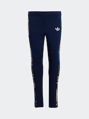 adidas Originals Blue Liberty London Floral Tracksuit - Image 6 of 6