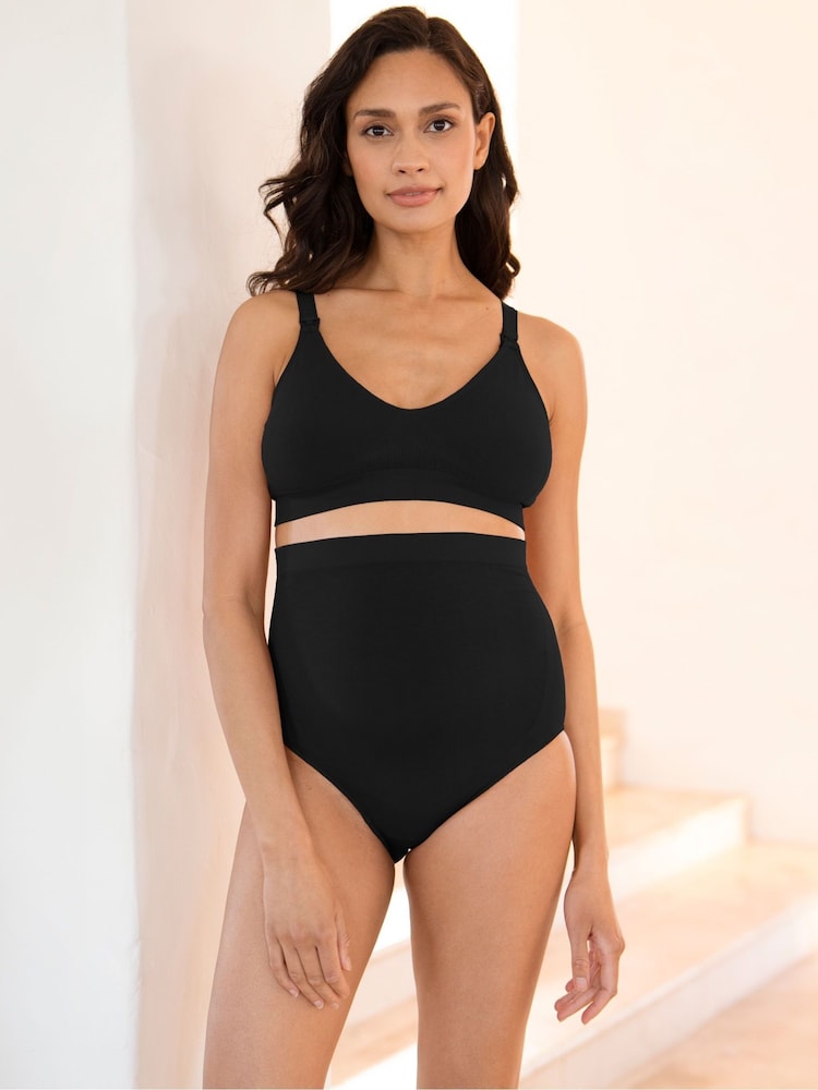 Seraphine Samson Seamless Black Chocolate Bra 2 Pack - Image 2 of 5