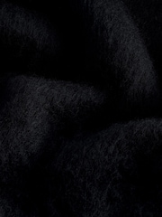 Black Heavyweight Blanket Scarf - Image 5 of 6