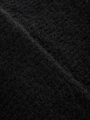 Black Knitted Beanie Hat - Image 5 of 5