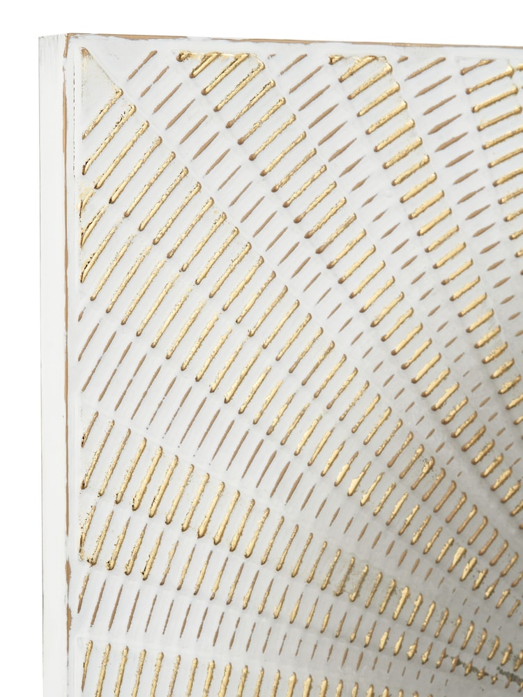 Pacific Gold Metal Starburst Wall Art - Image 2 of 6