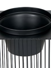Pacific Black Metal Strut Planter - Image 5 of 6
