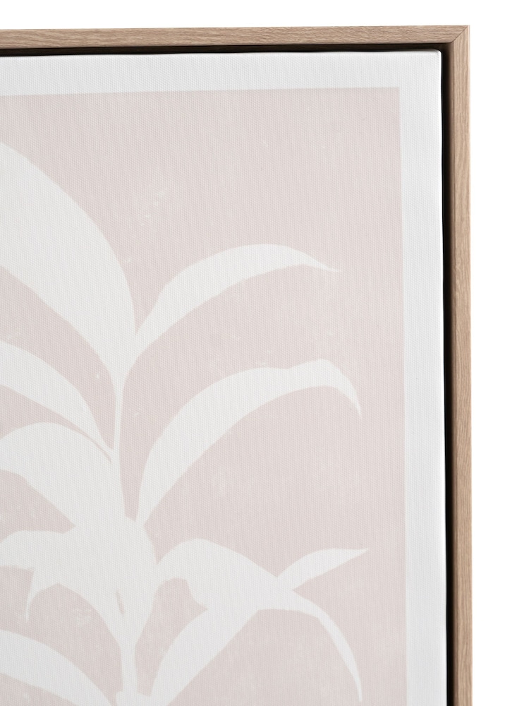 Pacific Natural Leaf Print Framed Canvas Set of 2 - Image 5 of 5