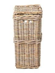Pacific Grey Kubu Rectangular Linen Baskets Set of 2 - Image 3 of 7