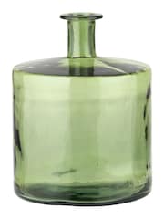 Pacific Forest Green Glass Bottle Vase - Image 2 of 5