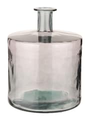 Pacific Grey Glass Bottle Vase - Image 2 of 5