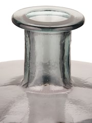 Pacific Grey Glass Bottle Vase - Image 3 of 5