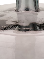 Pacific Grey Glass Bottle Vase - Image 4 of 5