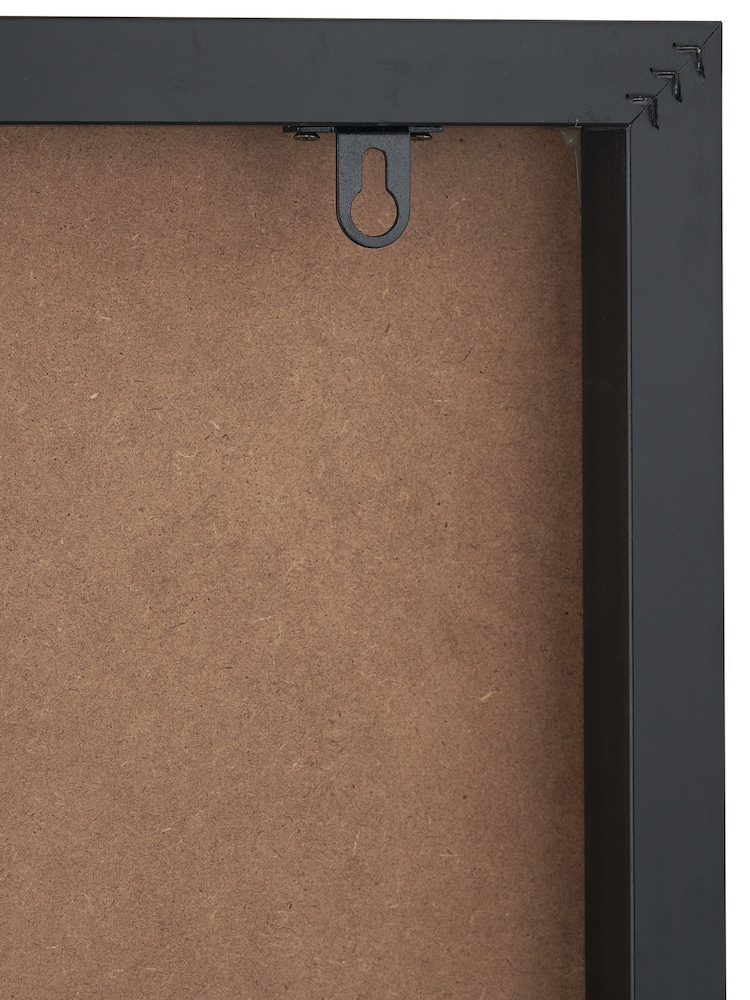 Pacific Black Canvas with Stripe Pattern Frame - Image 7 of 7