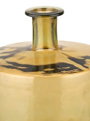 Pacific Amber Glass Bottle Vase - Image 3 of 5