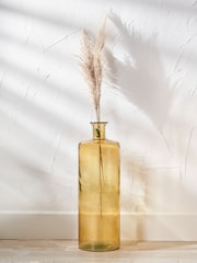 Pacific Amber Glass Bottle Tall Vase - Image 1 of 5
