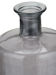 Pacific Grey Glass Bottle Tall Vase - Image 3 of 5