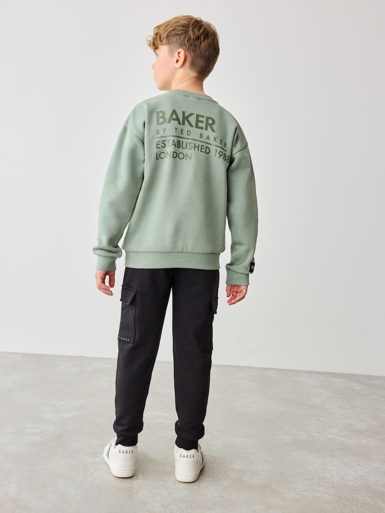 Baker by Ted Baker Sweatshirt and Cargo Joggers Set - Image 1 of 10