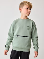 Baker by Ted Baker Sweatshirt and Cargo Joggers Set - Image 3 of 10