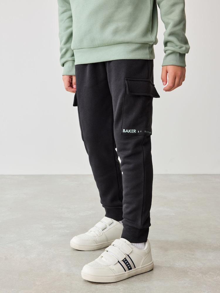Baker by Ted Baker Sweatshirt and Cargo Joggers Set - Image 4 of 10