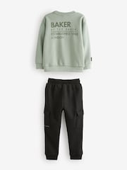 Baker by Ted Baker Sweatshirt and Cargo Joggers Set - Image 7 of 10