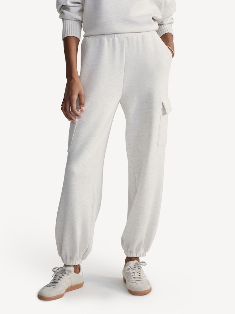 Varley Cream The Cargo Pants - Image 1 of 7