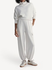 Varley Cream The Cargo Pants - Image 5 of 7
