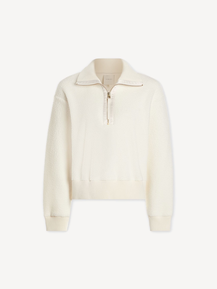Varley Egret Roselle Half Zip Fleece - Image 7 of 7