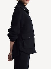 Varley Black Eleanor Patch Pocket Fleece - Image 5 of 7