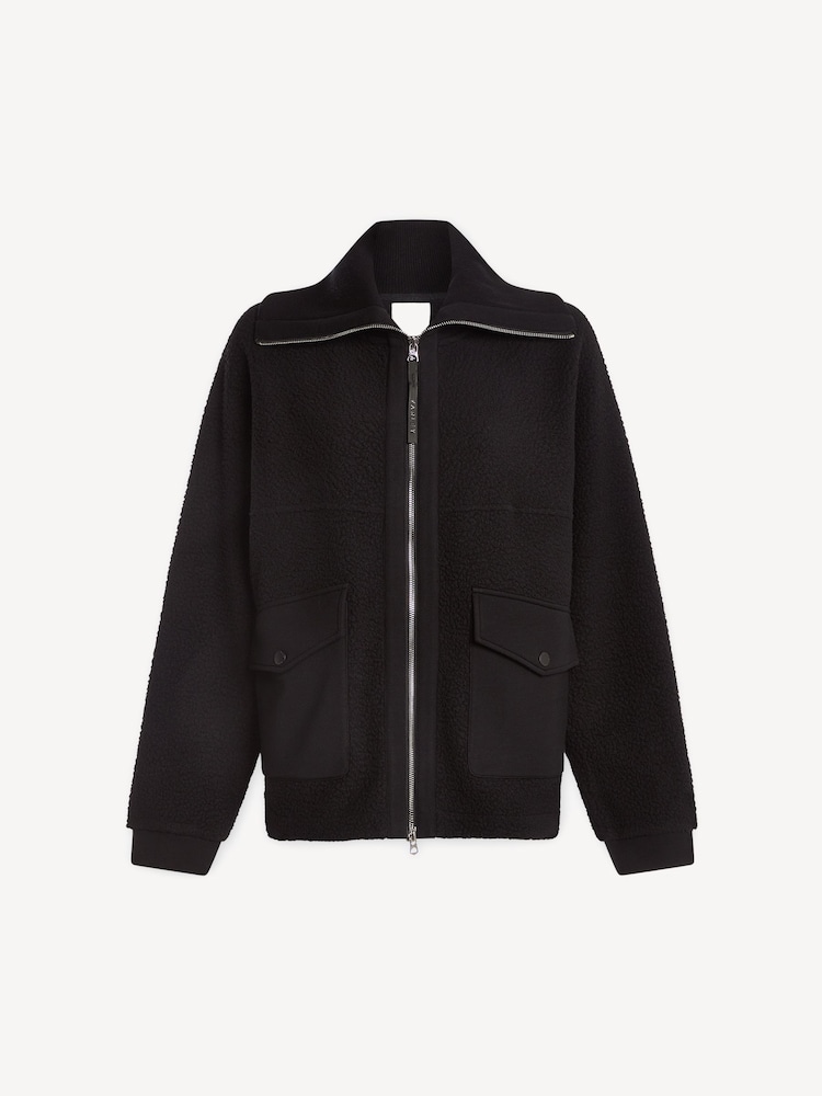 Varley Black Eleanor Patch Pocket Fleece - Image 7 of 7