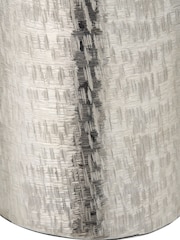 Pacific Silver Metal Hammered Tall Vase - Image 5 of 6