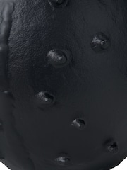 Pacific Black Metal Vase with Bobbles - Image 4 of 4