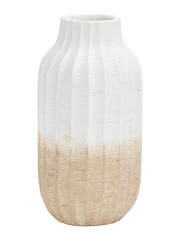 Pacific Natural Amalia Stoneware Textured Vase - Image 2 of 6