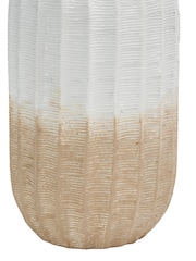 Pacific Natural Amalia Stoneware Textured Vase - Image 5 of 6