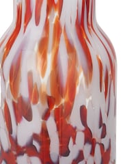 Pacific Red Tall Tortoiseshell Glass Vase - Image 6 of 7