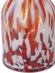 Pacific Red Tall Tortoiseshell Glass Vase - Image 7 of 7