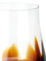 Pacific Amber Large Glass Bell Shaped Medium Vase - Image 3 of 3