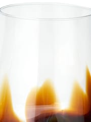 Pacific Amber Large Glass Bell Shaped Large Vase - Image 3 of 3