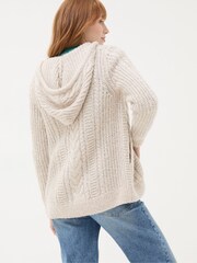 FatFace Ivory Alicia Hoodie - Image 2 of 5