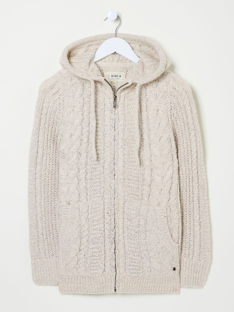 FatFace Ivory Alicia Hoodie - Image 5 of 5