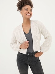 FatFace Ivory Anais Cardigan - Image 1 of 5