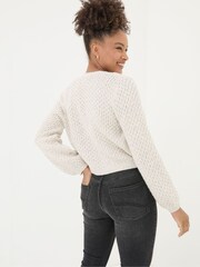 FatFace Ivory Anais Cardigan - Image 2 of 5