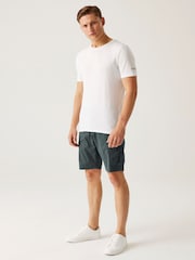 Regatta Grey 100% Cotton Ruwan Cargo Shorts - Image 3 of 6