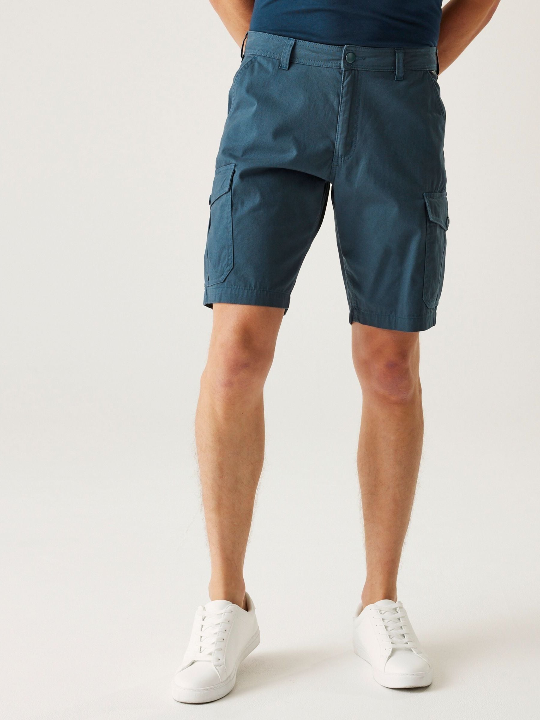 Regatta Men's Navy Ruwan Cargo Shorts
