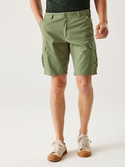 Regatta Khaki Green Mens Ruwan Shorts - Image 1 of 6