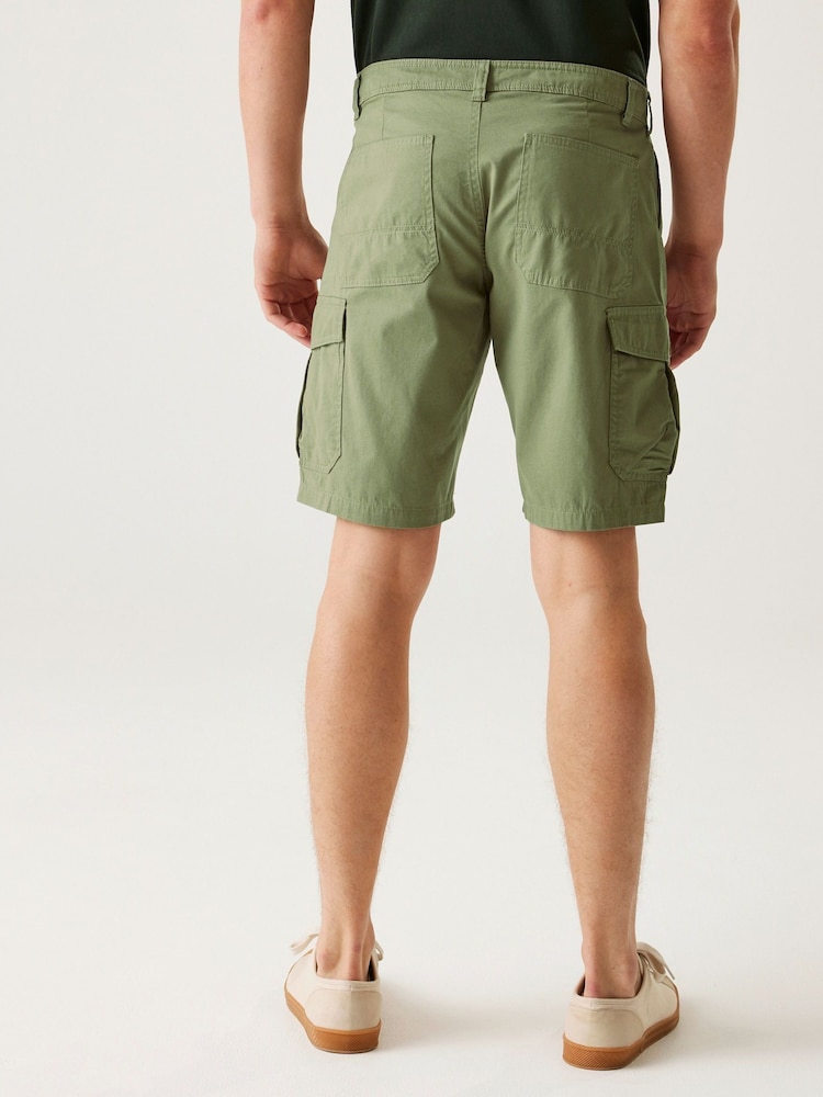 Regatta Khaki Green Mens Ruwan Shorts - Image 2 of 6