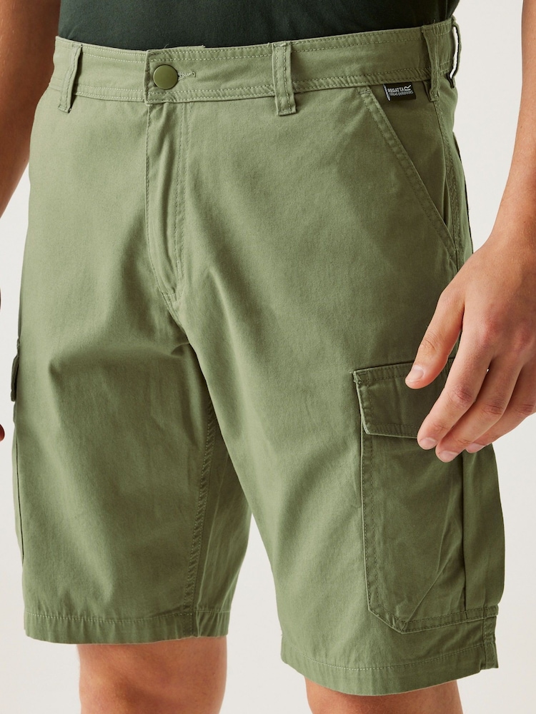 Regatta Khaki Green Mens Ruwan Shorts - Image 4 of 6