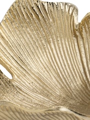 Pacific Gold Metal Gingko Leaf Trinket Bowl - Image 3 of 5